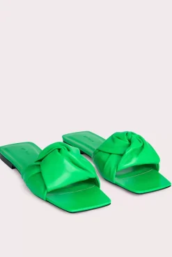 Lima Super Green Gloss Leather