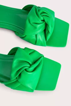 Lima Super Green Gloss Leather