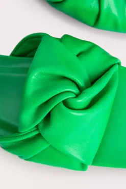 Lima Super Green Gloss Leather