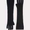 Linz Gloves Black Cashmere