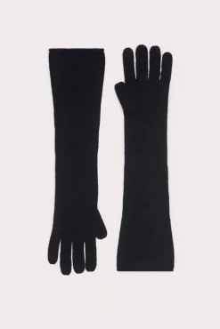 Linz Gloves Black Cashmere