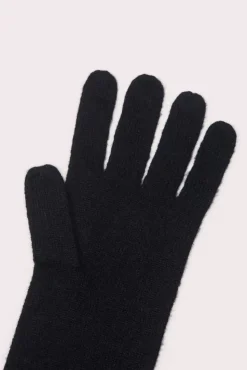 Linz Gloves Black Cashmere