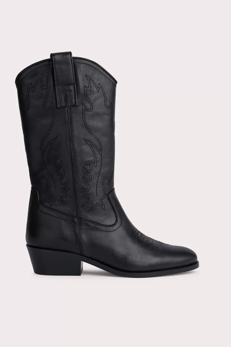 Lucky Black Nappa Leather