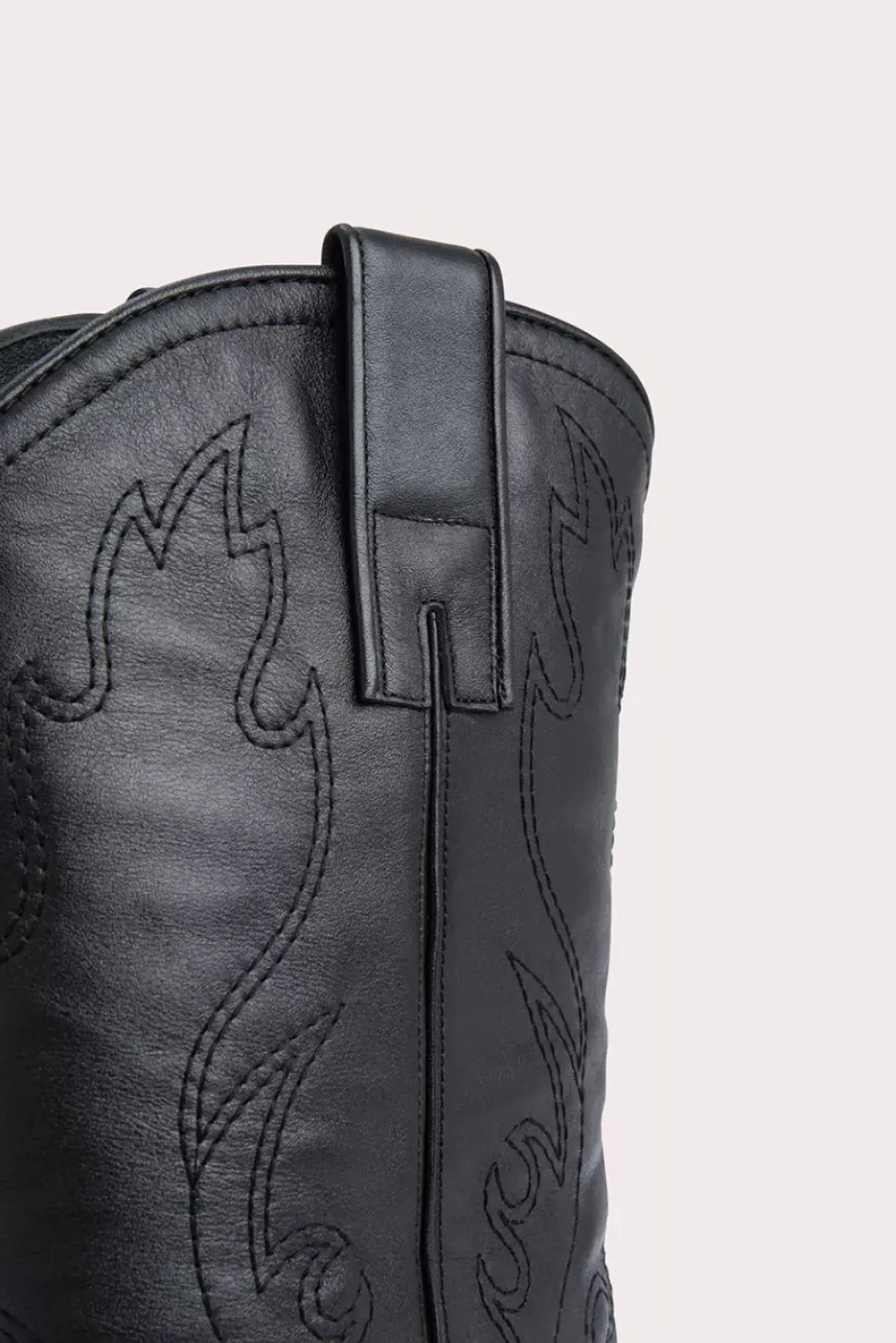 Lucky Black Nappa Leather