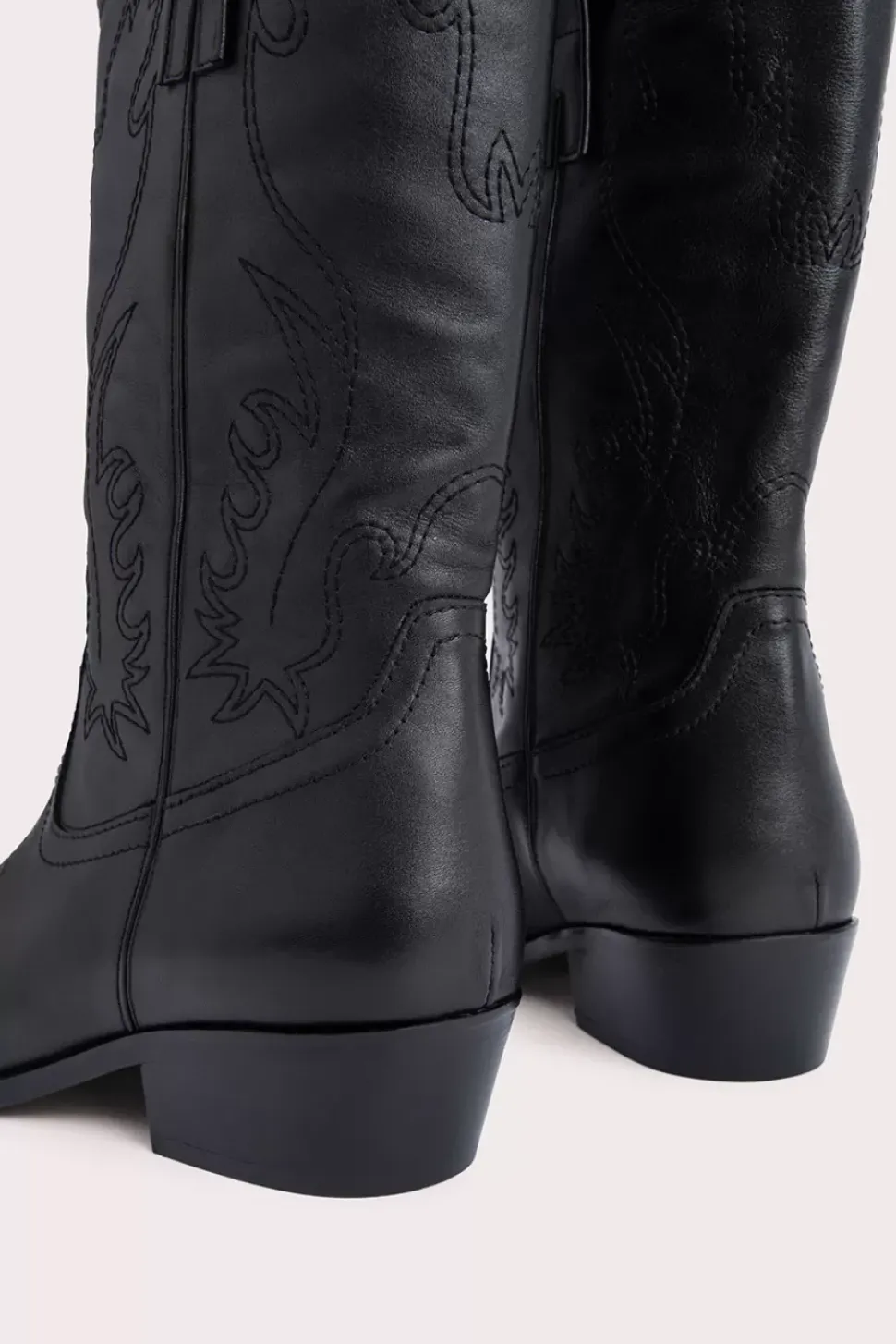 Lucky Black Nappa Leather