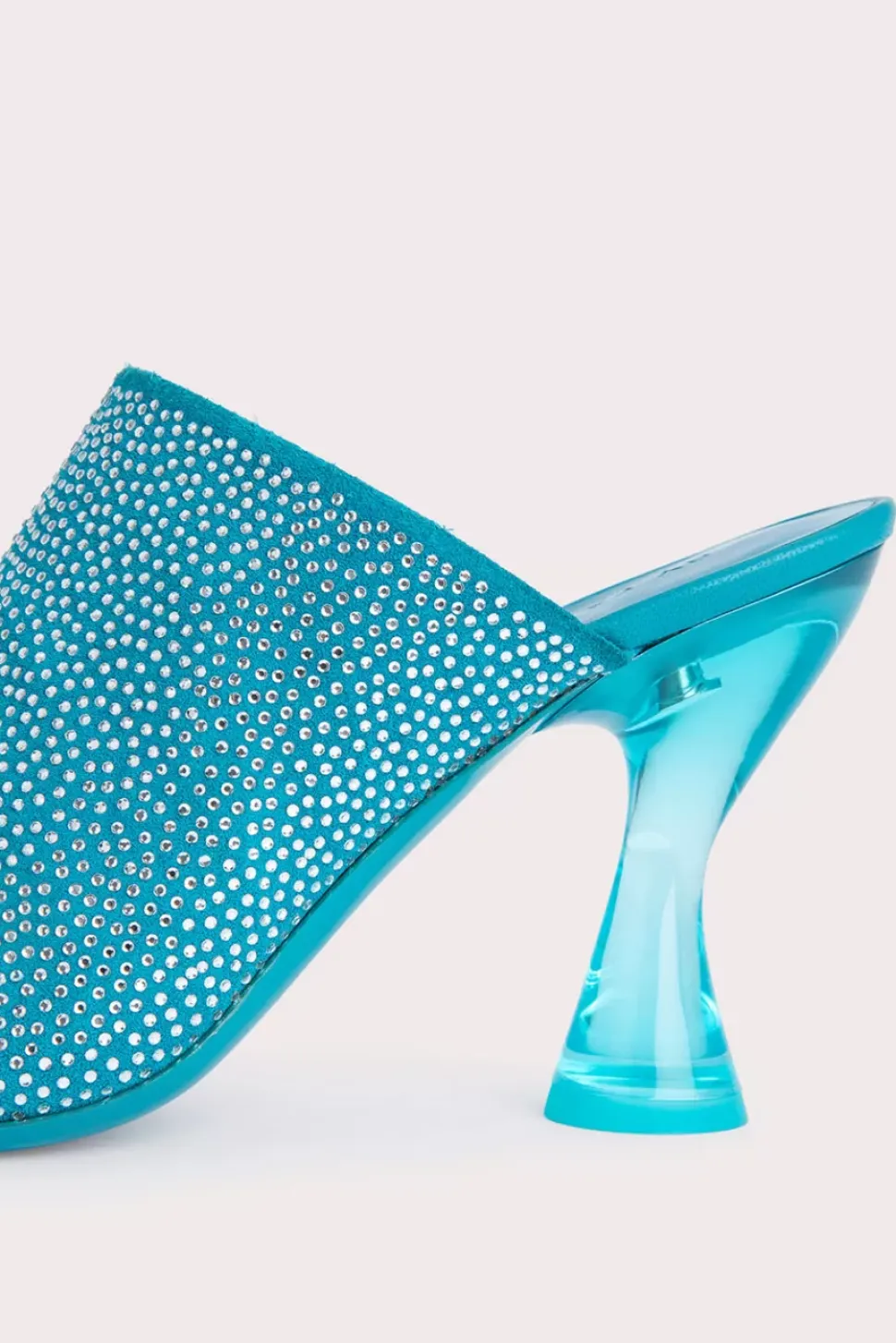Luz Azur Suede And Crystals