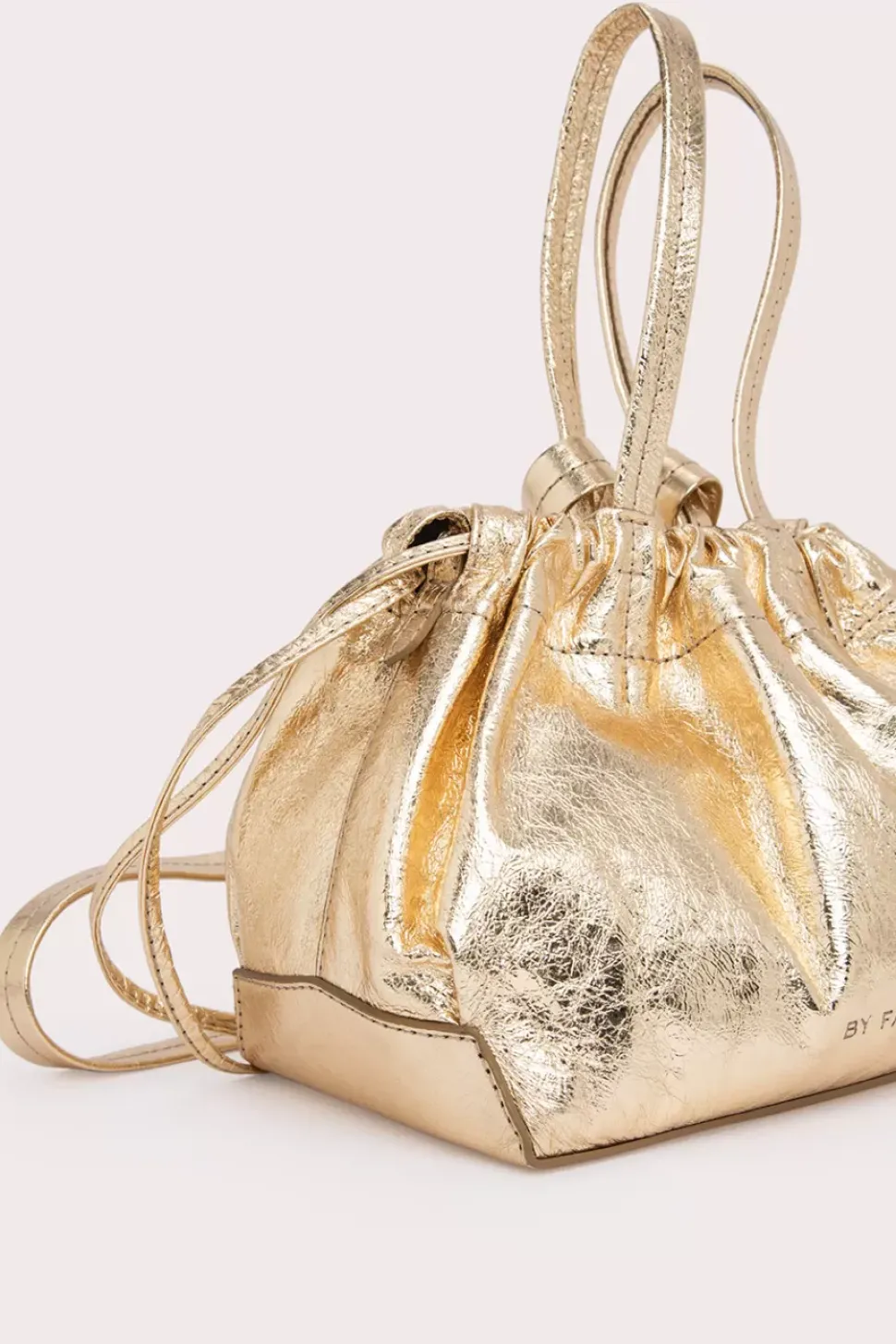 Malmo Parchment Metallic Leather