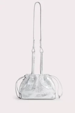 Malmo Silver Metallic Leather