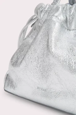 Malmo Silver Metallic Leather