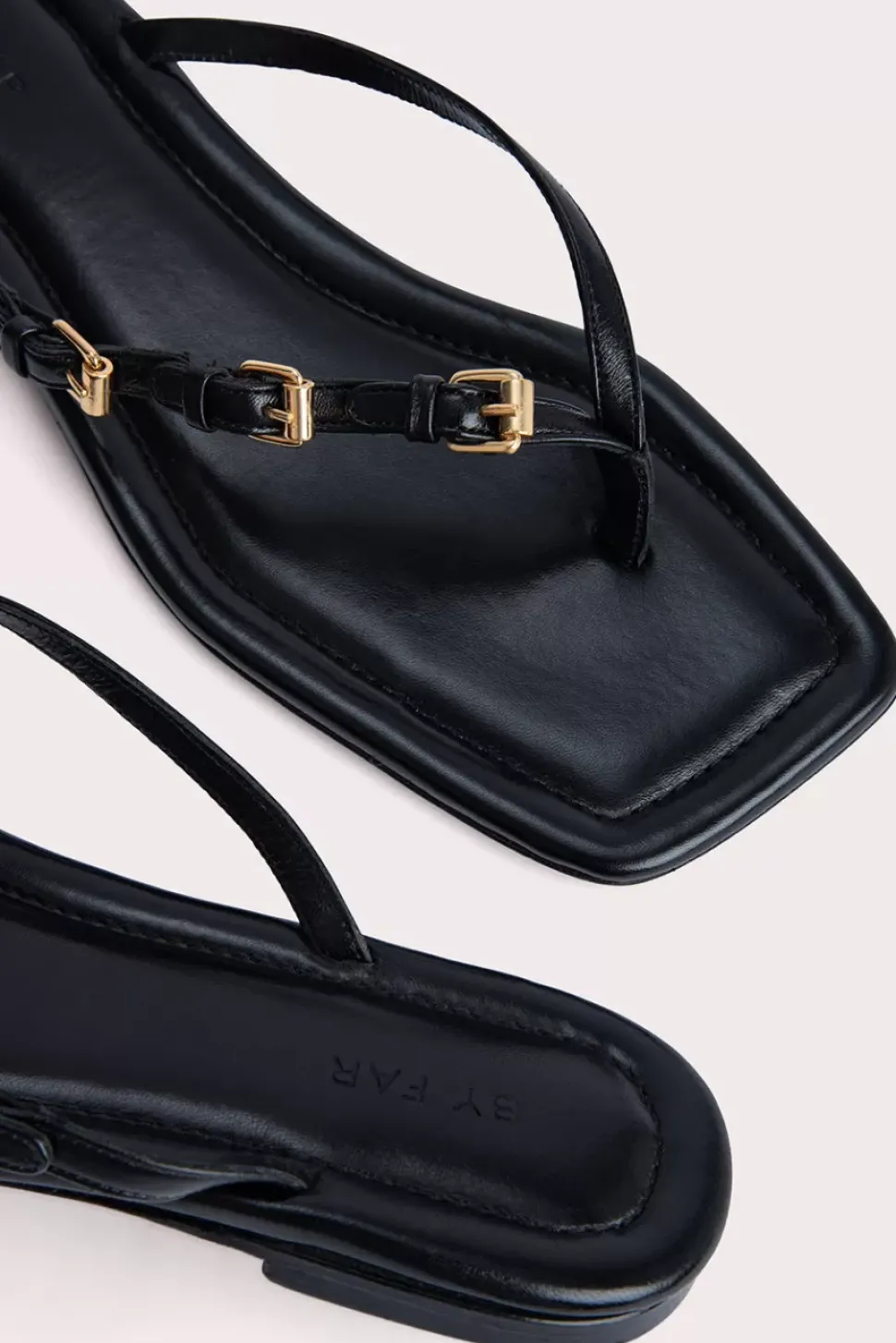 Mare Black Gloss Leather