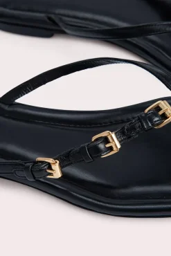 Mare Black Gloss Leather
