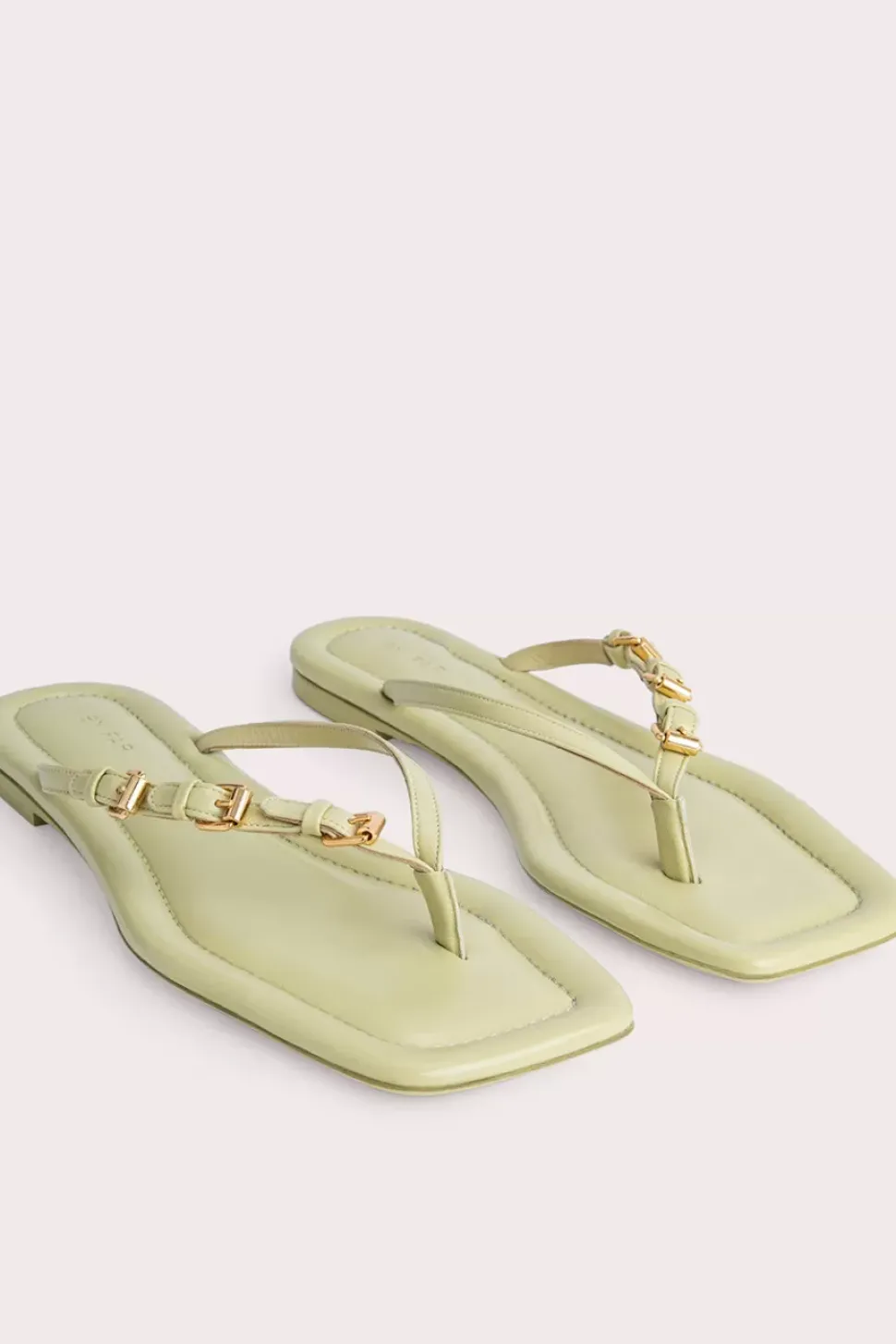 Mare Olive Gloss Leather