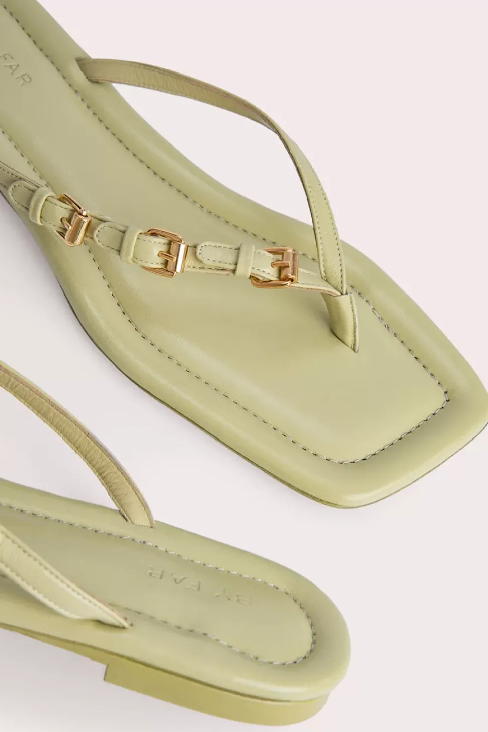 Mare Olive Gloss Leather