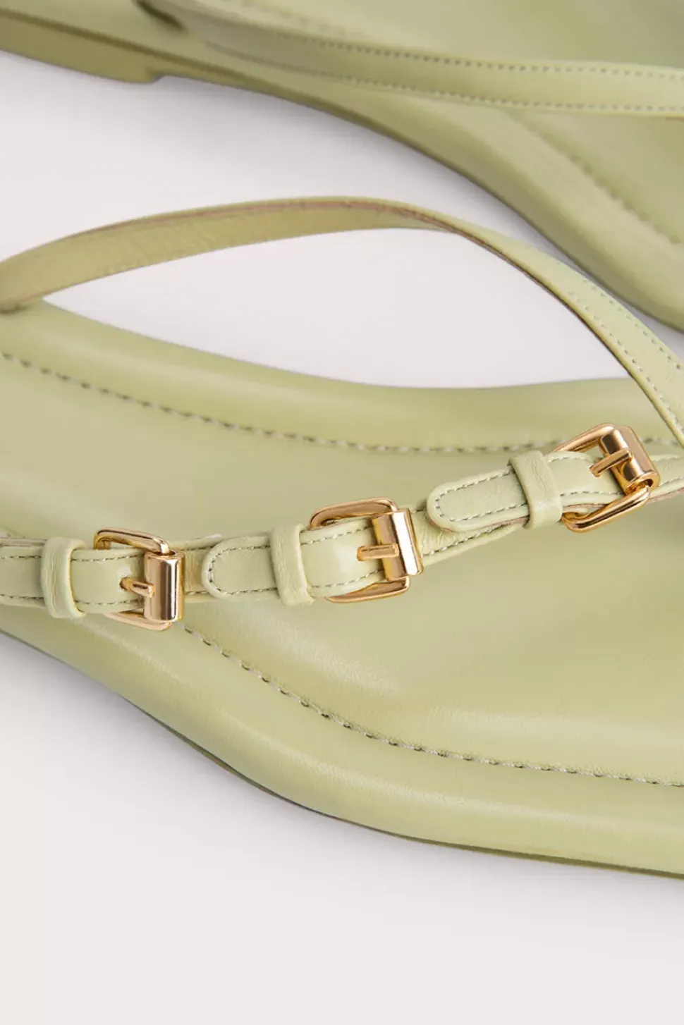 Mare Olive Gloss Leather