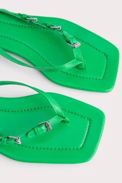Mare Super Green Gloss Leather