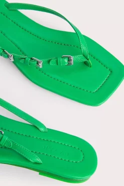 Mare Super Green Gloss Leather