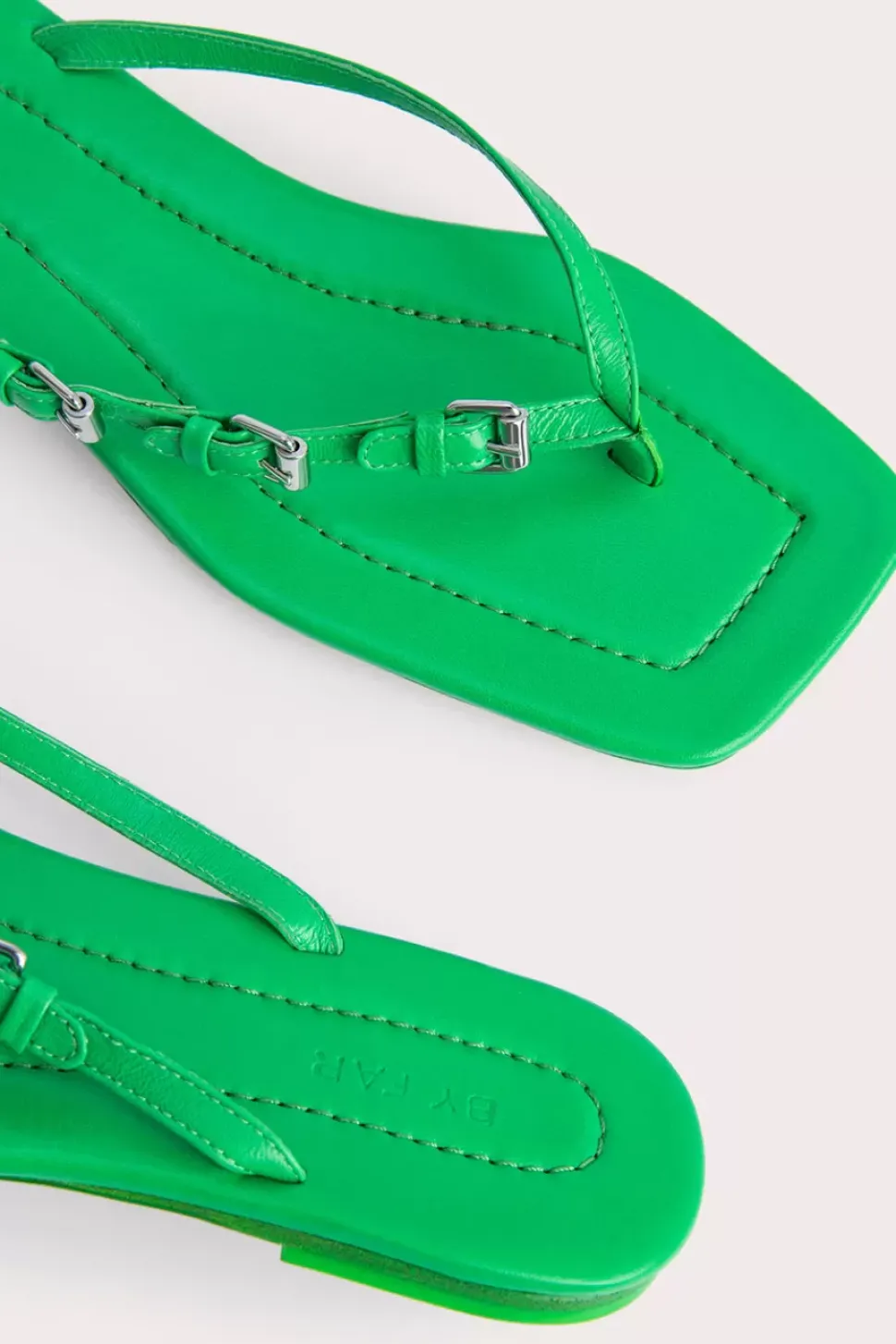 Mare Super Green Gloss Leather