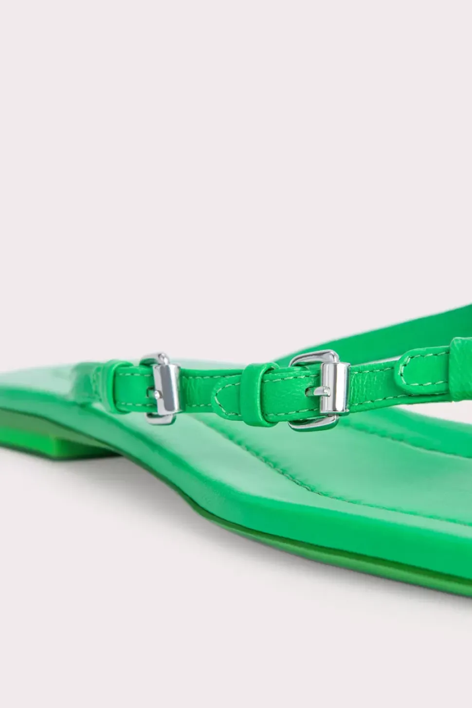 Mare Super Green Gloss Leather