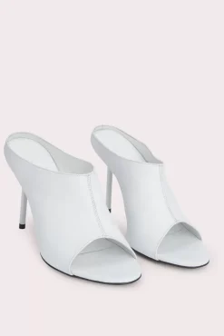 Marlene White Nappa Leather