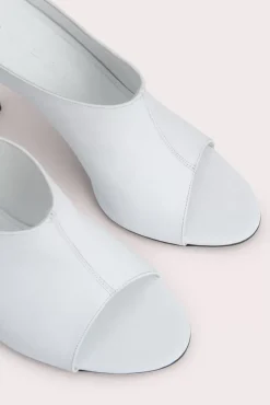 Marlene White Nappa Leather