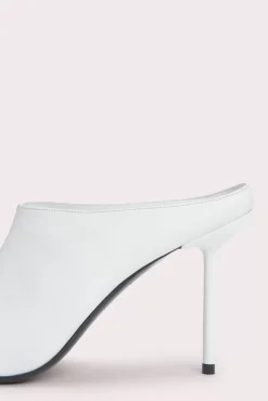 Marlene White Nappa Leather