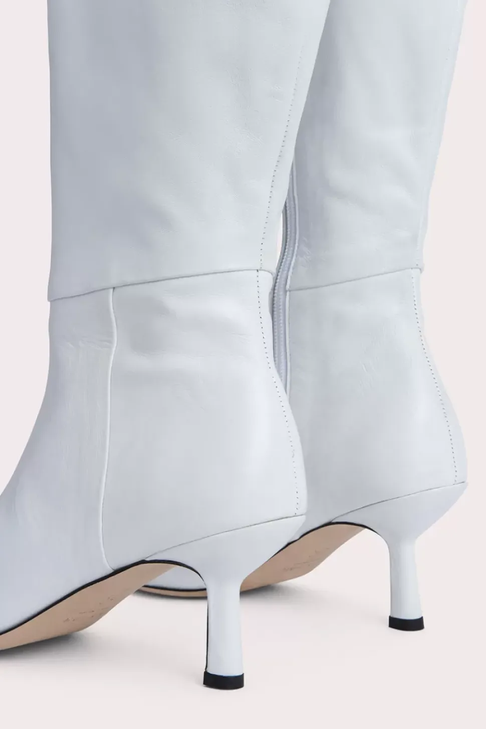 Meghan White Nappa Leather