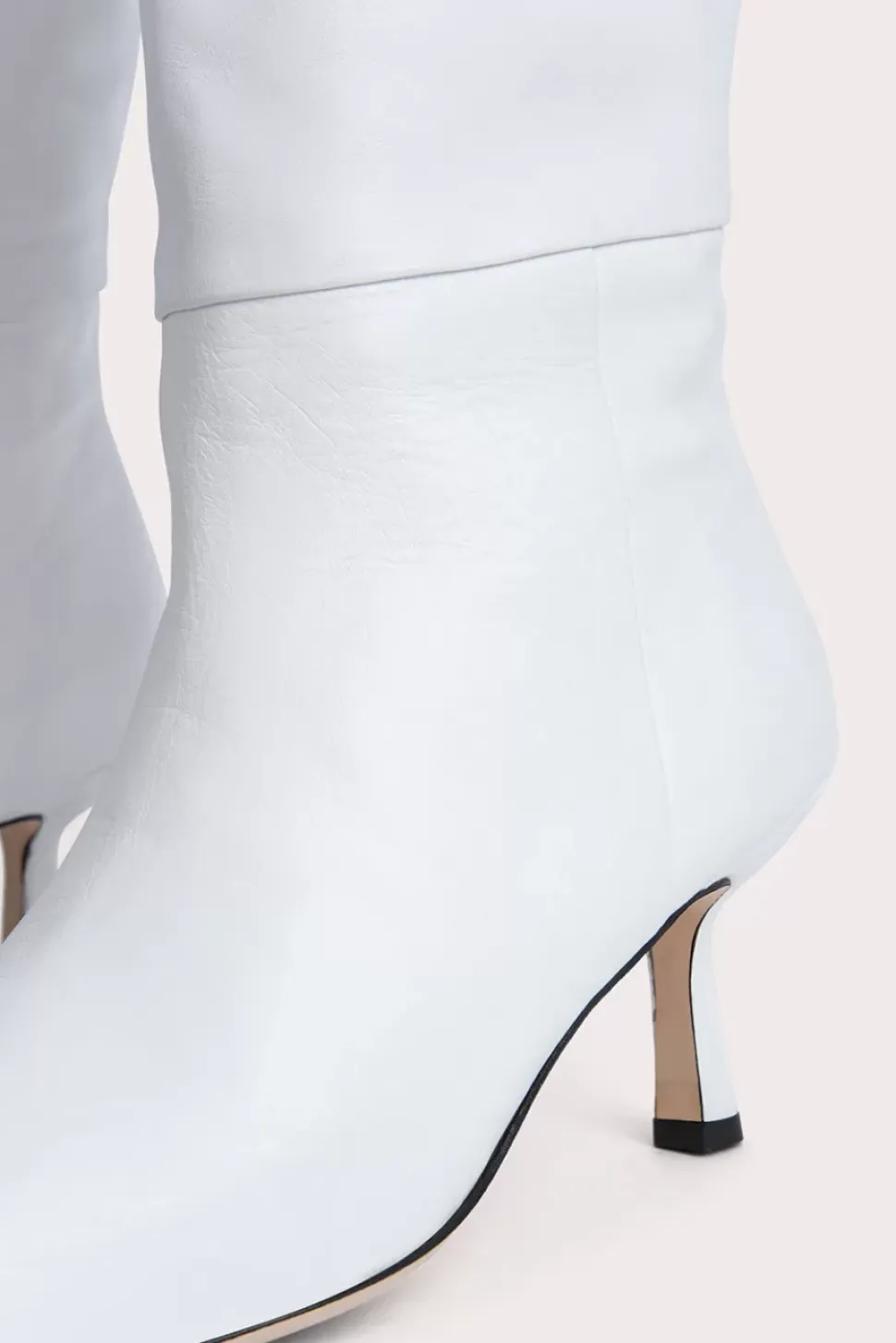 Meghan White Nappa Leather