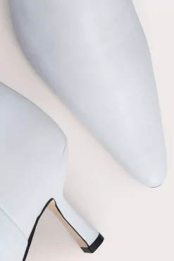 Meghan White Nappa Leather