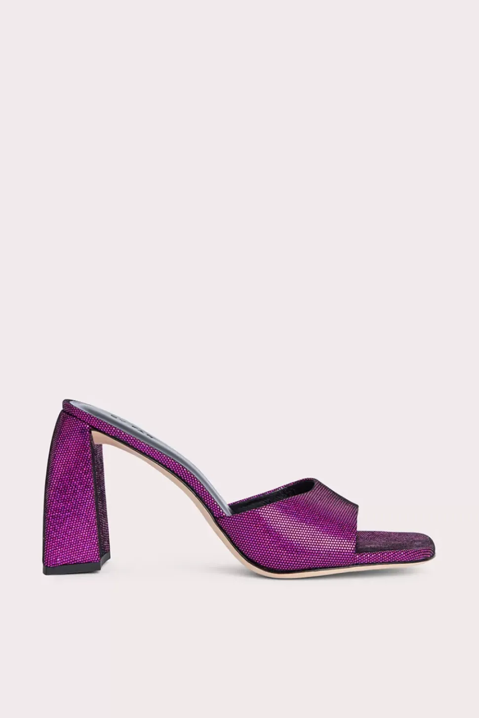 Michele Fuchsia Disco Dot Leather