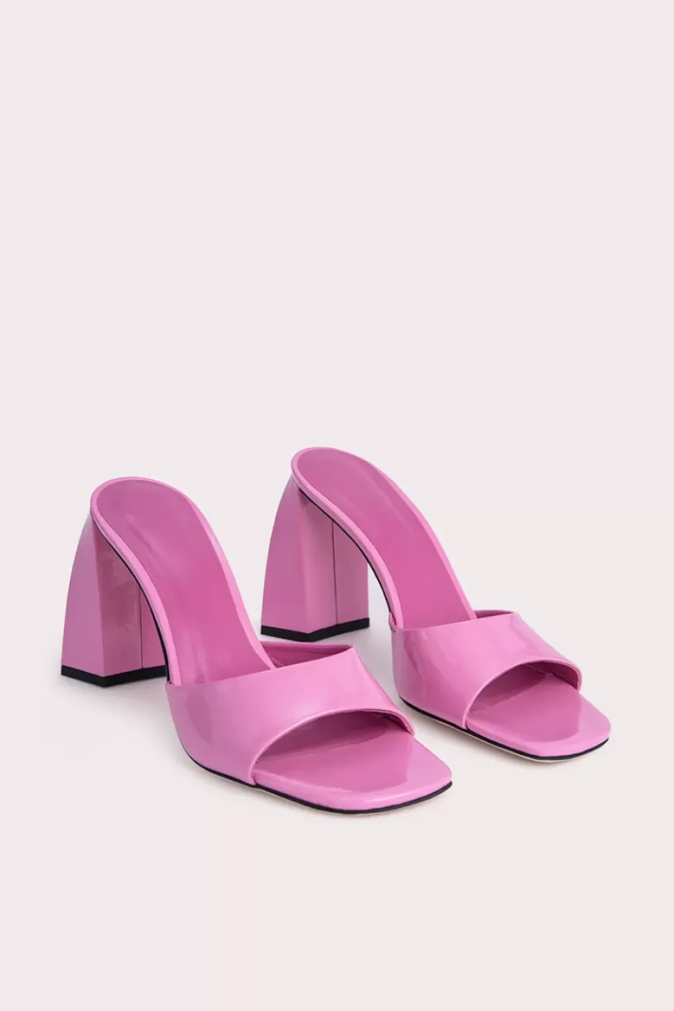 Michele Pink Patent Leather