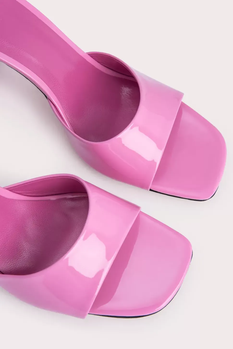 Michele Pink Patent Leather