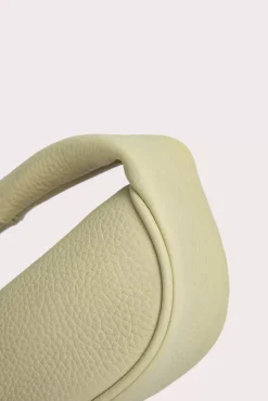Micro Cush Olive Flat Grain Leather