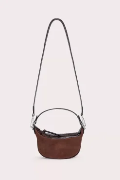 Mini Ami Sequoia Croco And Suede Leather