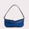 Mini Amira Blue Disco Dot Leather