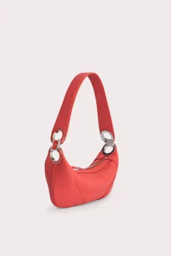 Mini Amira Coral Flat Grain Leather