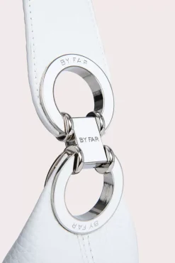 Mini Amira White Flat Grain Leather