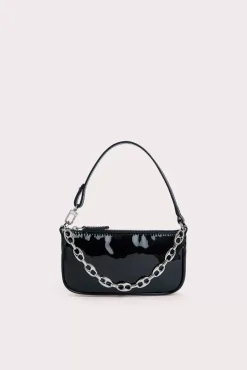 Mini Rachel Black Patent Leather