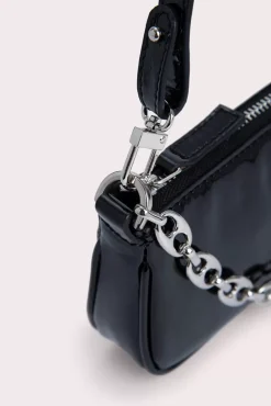Mini Rachel Black Patent Leather