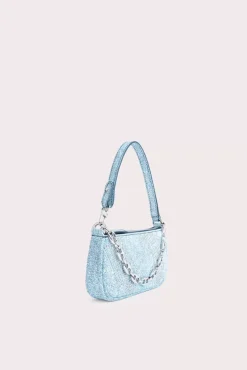 Mini Rachel Denim Stud Leather