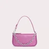Mini Rachel Fuchsia Jeans Lame Leather