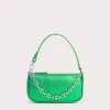 Mini Rachel Green Metallic Grain Leather