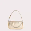 Mini Rachel Parchment Metallic Leather