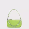 Mini Rachel Pistachio Gloss Grained Leather