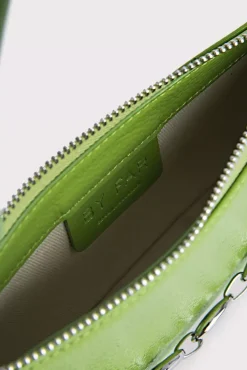 Mini Rachel Pistachio Gloss Grained Leather