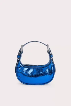 Mini Soho Blue Flagstone Leather