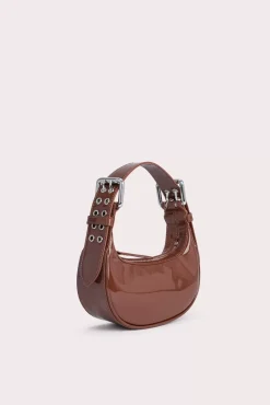 Mini Soho Chocolate Patent Leather