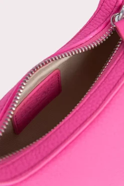 Mini Soho Hot Pink Flat Grain Leather