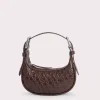 Mini Soho Sequoia Circular Croco Embossed Leather