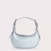Mini Soho Silver Flat Grain Leather