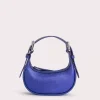 Mini Soho Ultraviolet Metallic Grain Leather